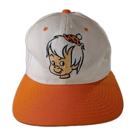 Vintage 1993 Bamm Bamm Hat Snapback American Needle Blockhead Flintstones - Picture 1 of 14